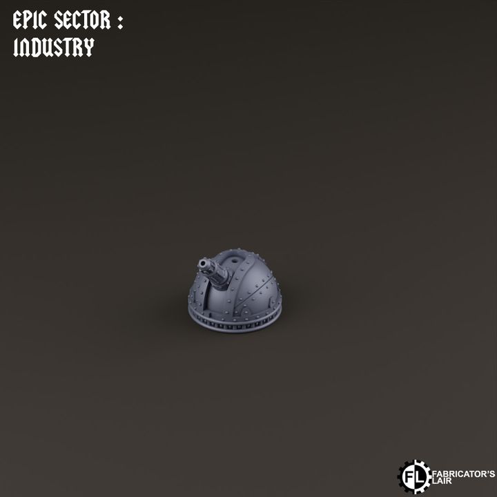 Frontline Defensive Structures Scenery Set | Epic Sector | Fabricators Lair