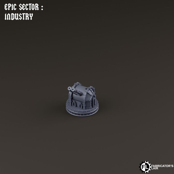 Frontline Defensive Structures Scenery Set | Epic Sector | Fabricators Lair