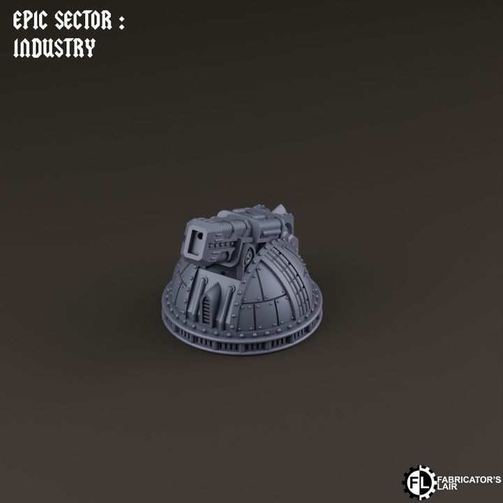 Frontline Defensive Structures Scenery Set | Epic Sector | Fabricators Lair