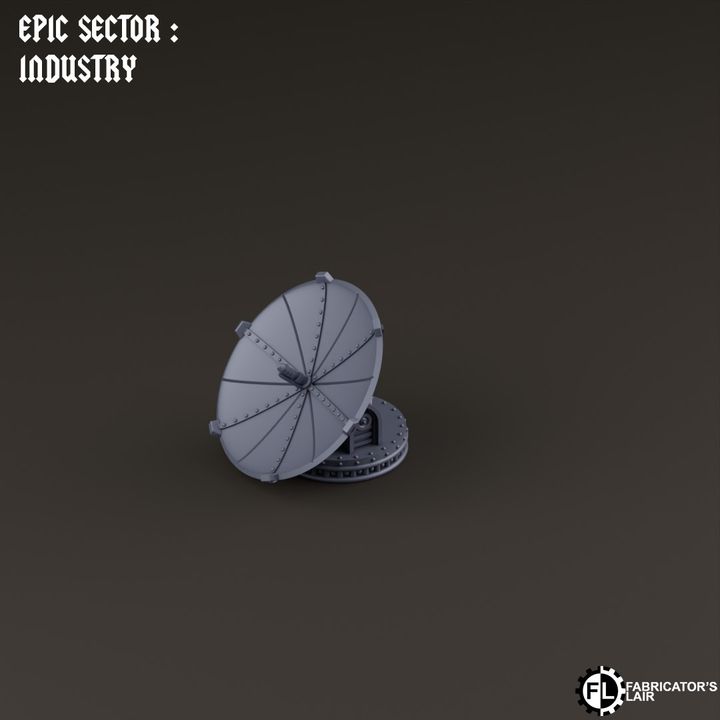 Frontline Defensive Structures Scenery Set | Epic Sector | Fabricators Lair