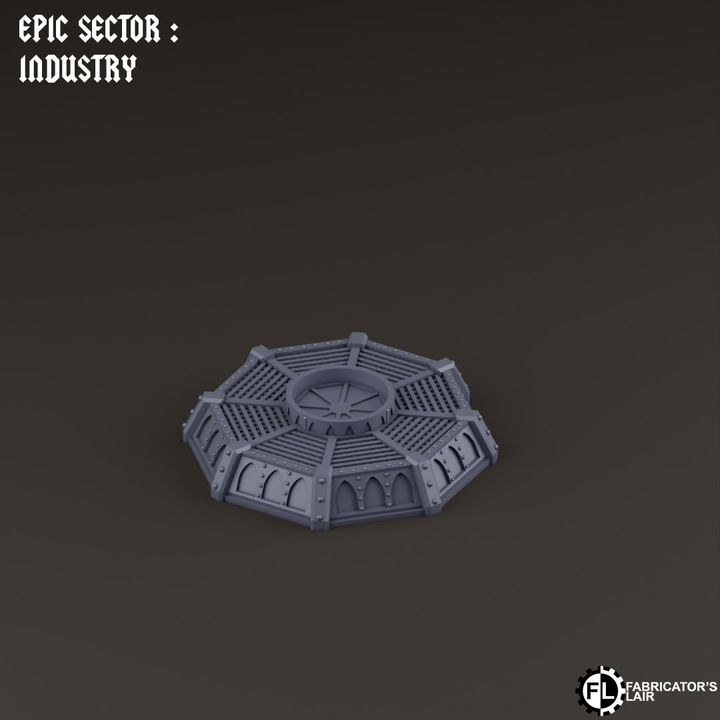 Frontline Defensive Structures Scenery Set | Epic Sector | Fabricators Lair