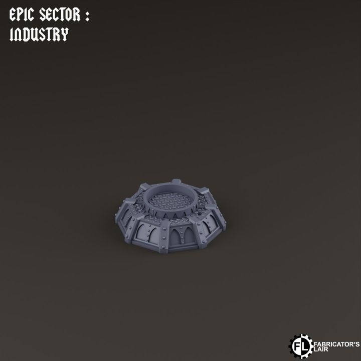 Frontline Defensive Structures Scenery Set | Epic Sector | Fabricators Lair