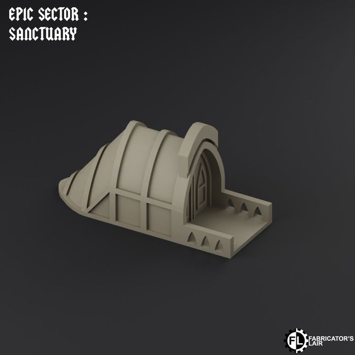 Sanctuary Scatter Terrain | Epic Sector | Fabricators Lair