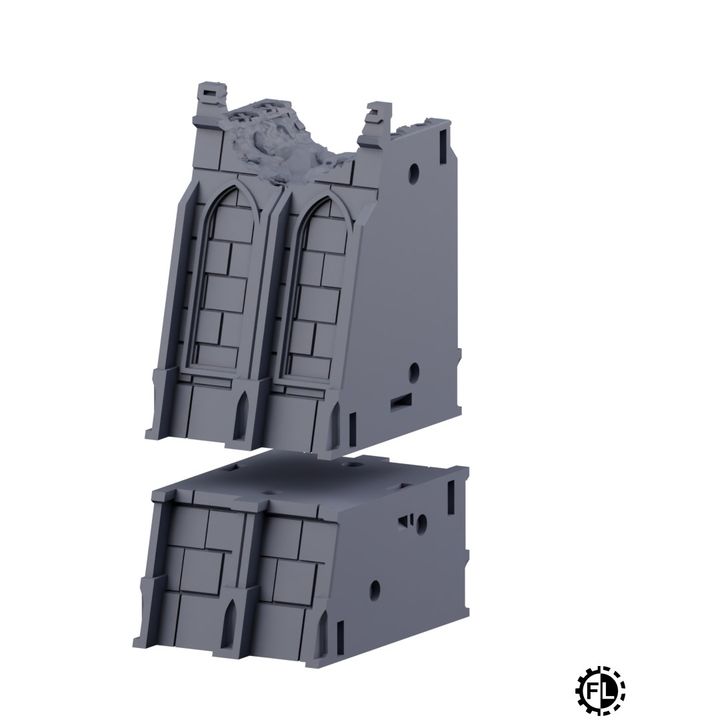 Frontline Modular Fortress Scenery Set | Epic Sector | Fabricators Lair