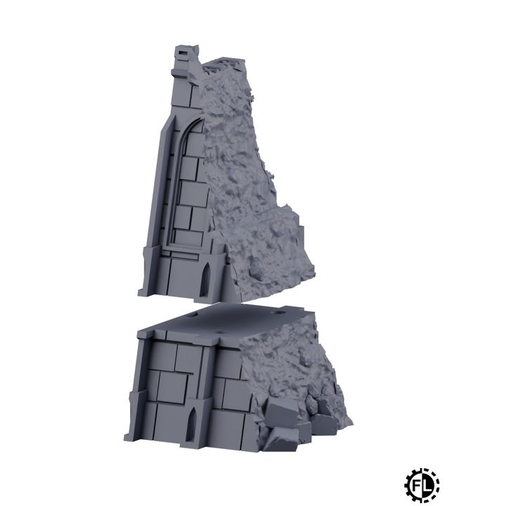 Frontline Modular Fortress Scenery Set | Epic Sector | Fabricators Lair