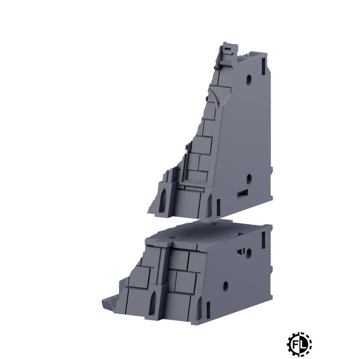Frontline Modular Fortress Scenery Set | Epic Sector | Fabricators Lair