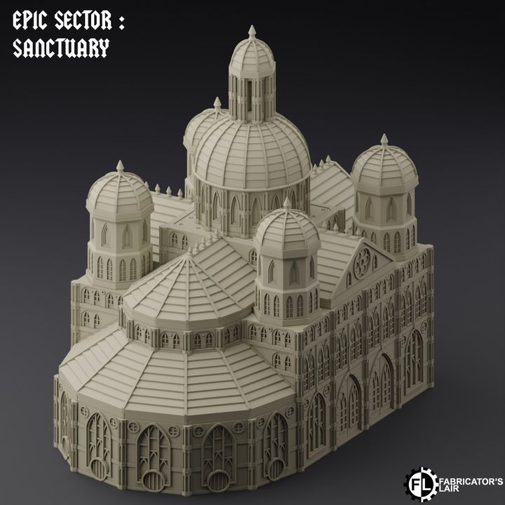 Sanctuary Building Set 1 | Epic Sector | Fabricators Lair