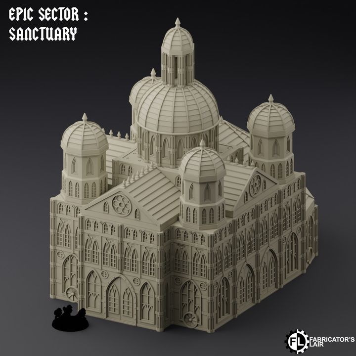 Sanctuary Building Set 1 | Epic Sector | Fabricators Lair