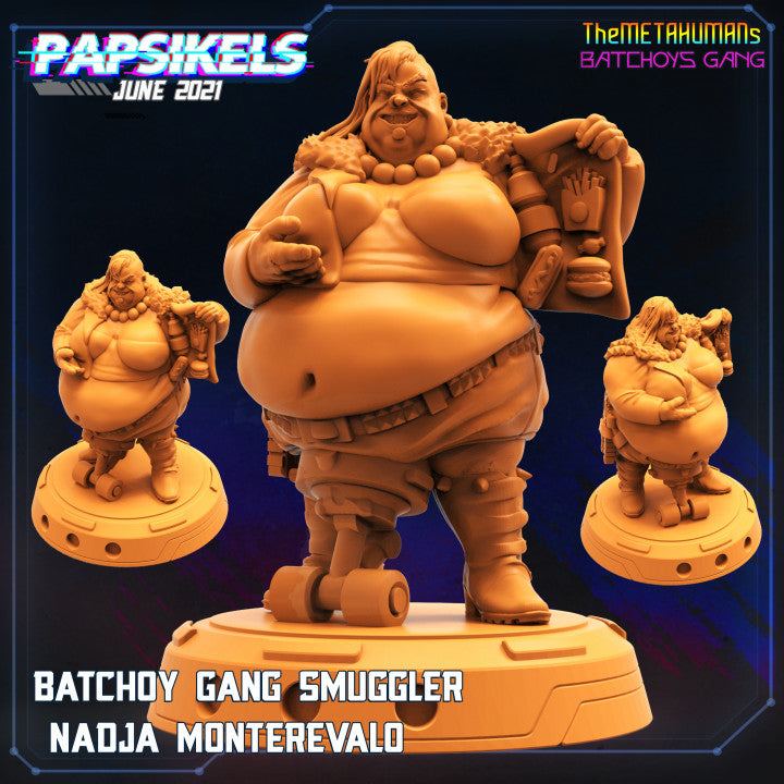 Batchoy Gang Miniatures | Cyberpunk | Sci-Fi Miniature | Papsikels