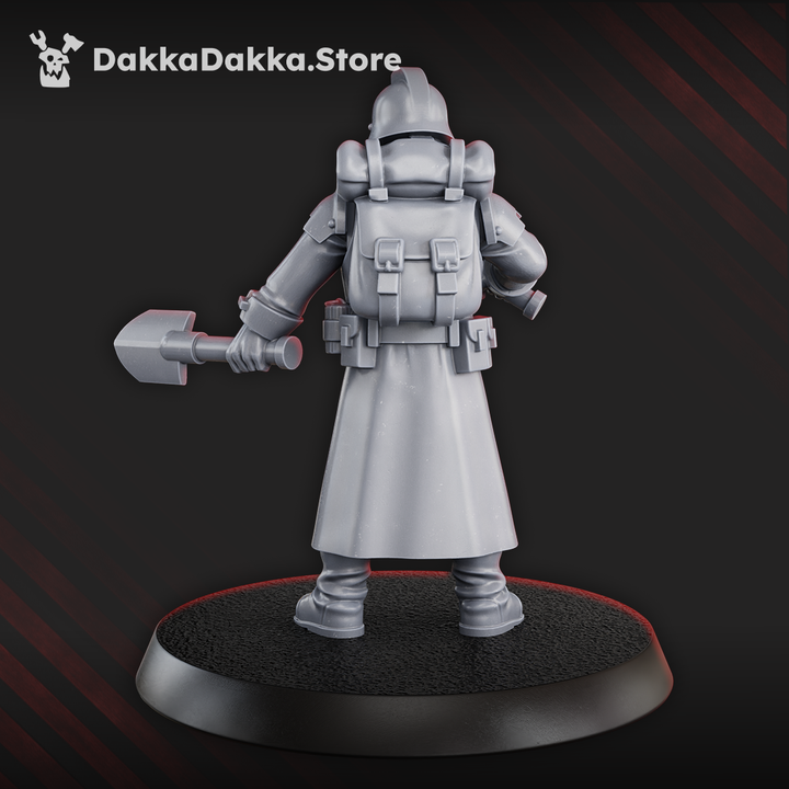 3rd Death Division Dual Shovel Warrior