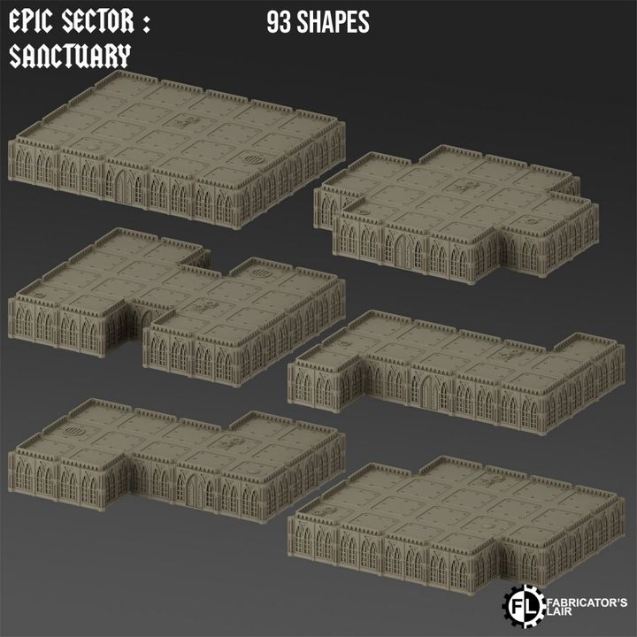 Sanctuary Building Modular System Kit | Epic Sector | Fabricators Lair