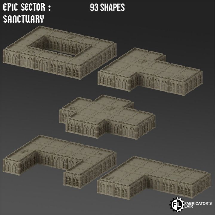 Sanctuary Building Modular System Kit | Epic Sector | Fabricators Lair