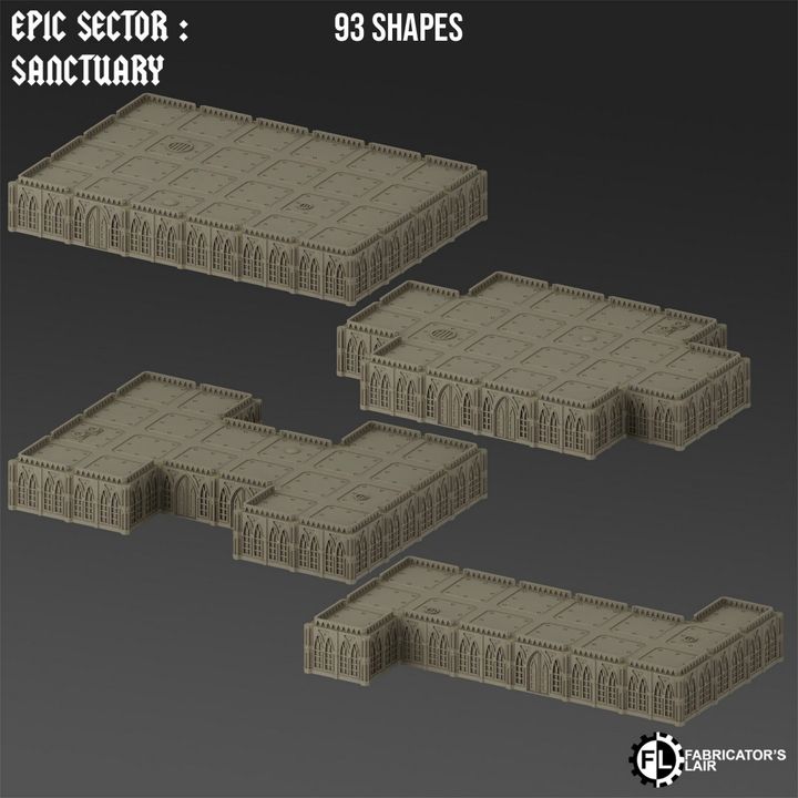 Sanctuary Building Modular System Kit | Epic Sector | Fabricators Lair