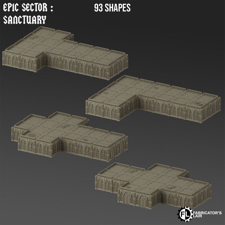 Sanctuary Building Modular System Kit | Epic Sector | Fabricators Lair