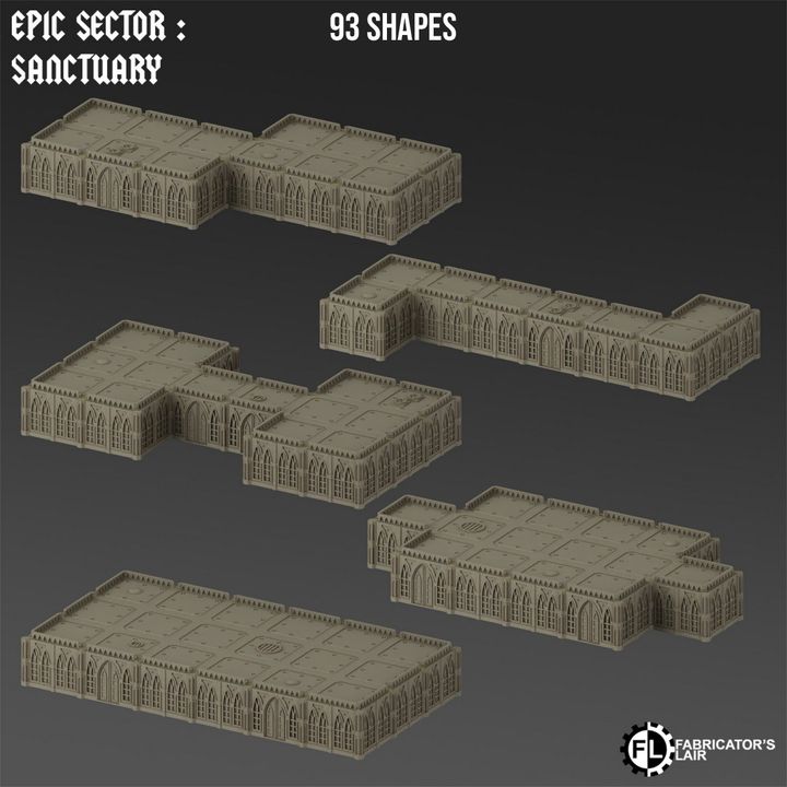 Sanctuary Building Modular System Kit | Epic Sector | Fabricators Lair