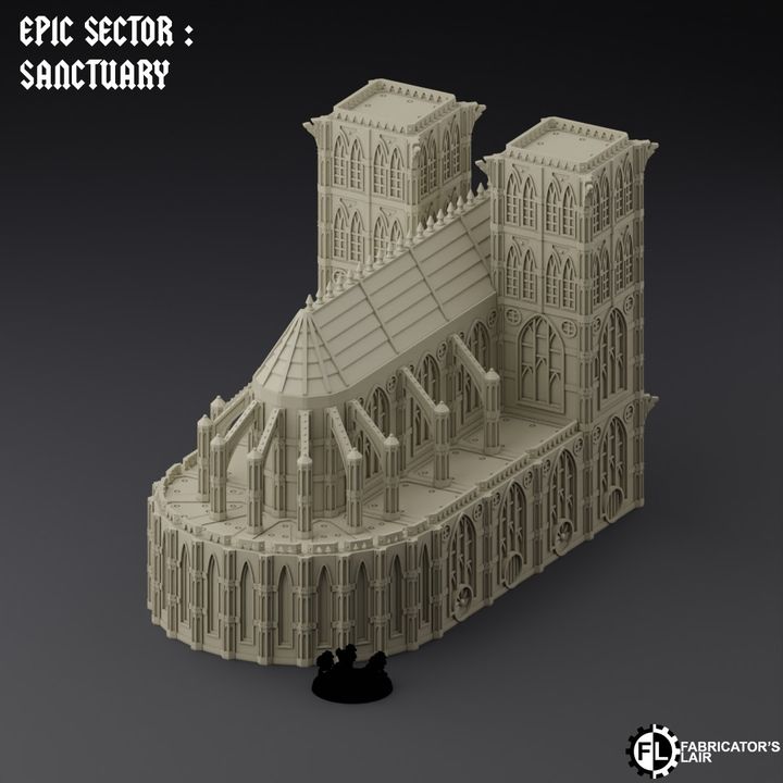 Sanctuary Building Set 1 | Epic Sector | Fabricators Lair