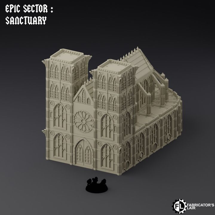 Sanctuary Building Set 1 | Epic Sector | Fabricators Lair