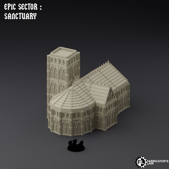 Sanctuary Building Set 1 | Epic Sector | Fabricators Lair