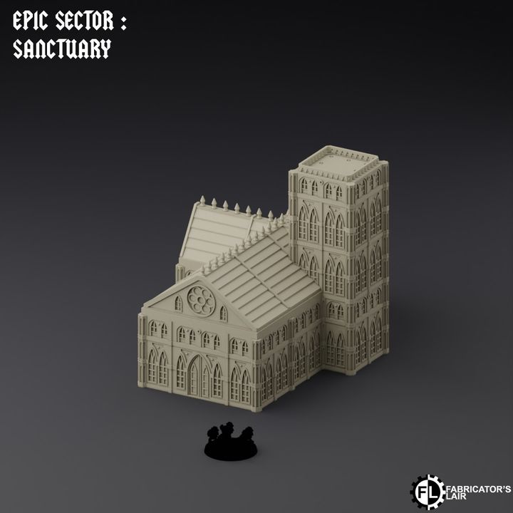 Sanctuary Building Set 1 | Epic Sector | Fabricators Lair