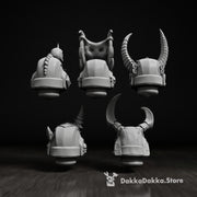 CW "Predators" Head Bits Set x5