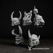 CW "Predators" Head Bits Set x5