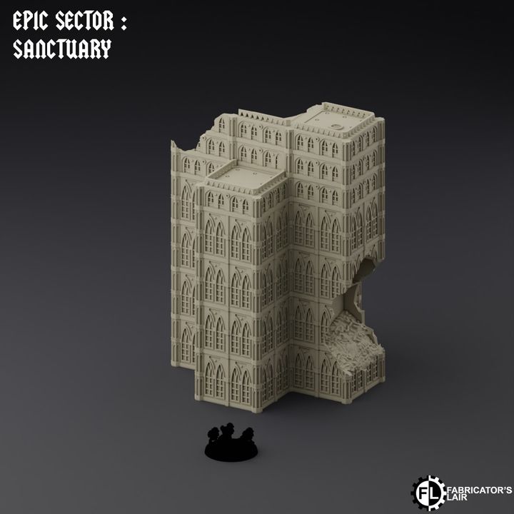 Sanctuary Building Set 1 | Epic Sector | Fabricators Lair