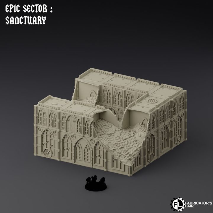Sanctuary Building Set 2 | Epic Sector | Fabricators Lair
