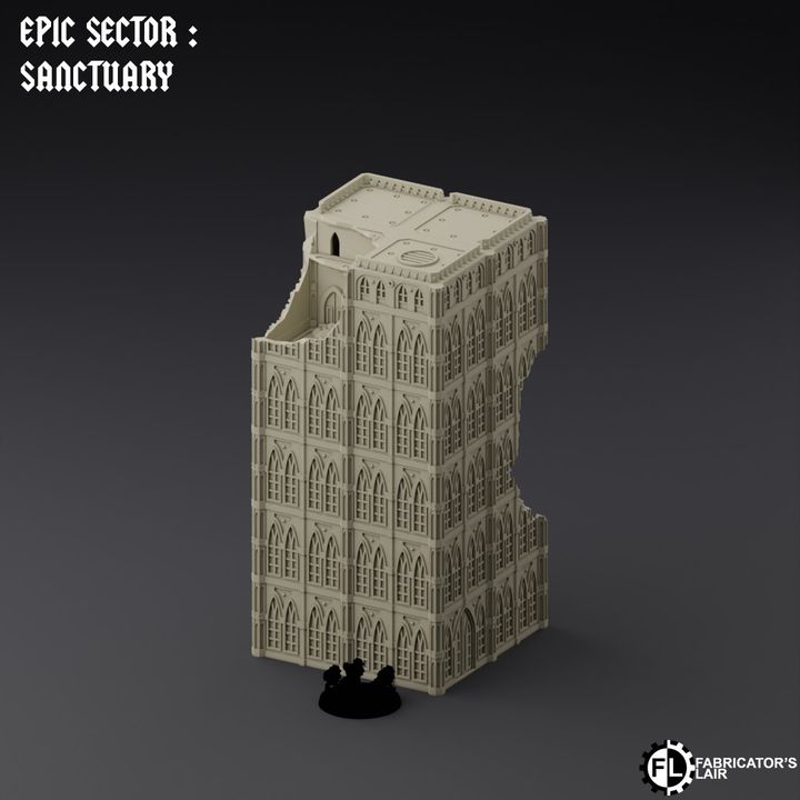 Sanctuary Building Set 1 | Epic Sector | Fabricators Lair
