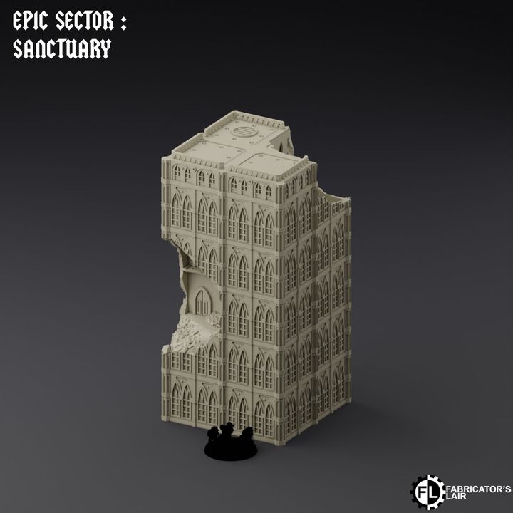 Sanctuary Building Set 1 | Epic Sector | Fabricators Lair