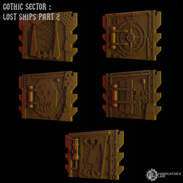 Greenskin Kroozer | Gothic Sector Lost Ships Modular Terrain | Fabricators Lair