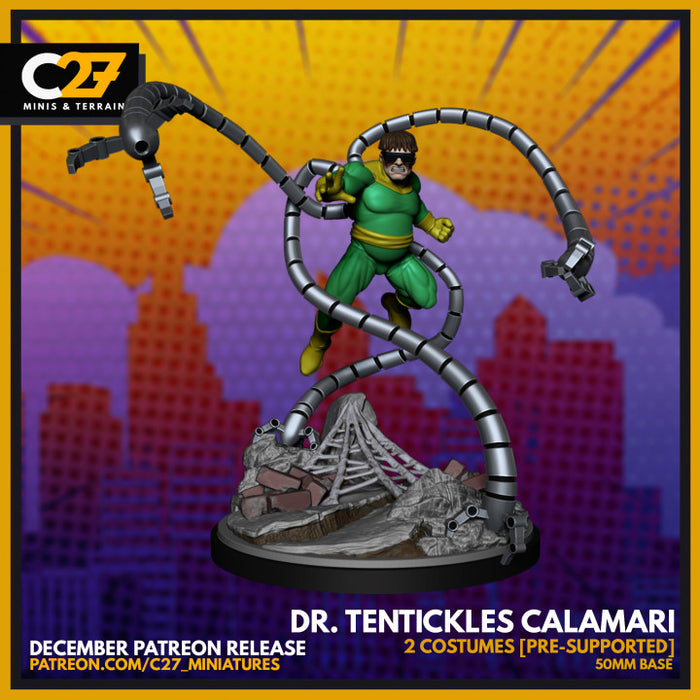 Dr. Tentickles Calamari (Ver A) | Heroes | Sci-Fi Miniature | C27 Studio