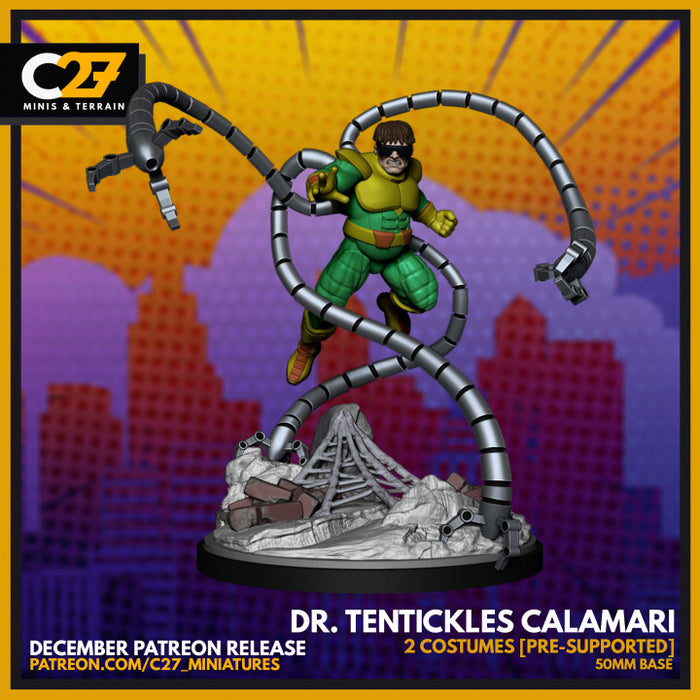 Dr. Tentickles Calamari (Ver B) | Heroes | Sci-Fi Miniature | C27 Studio