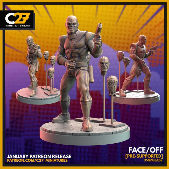 Face Off | Heroes | Sci-Fi Miniature | C27 Studio