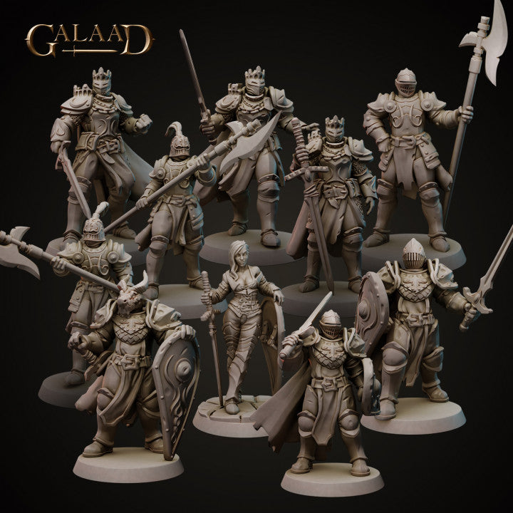Knight Miniatures | Fantasy | Galaad Miniatures