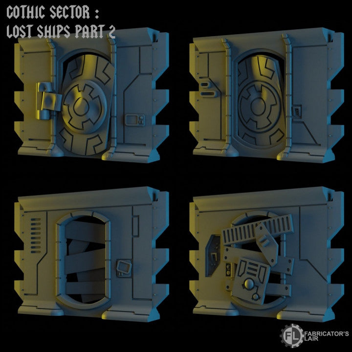 Greater Good Spaceship | Gothic Sector Lost Ships Modular Terrain | Fabricators Lair
