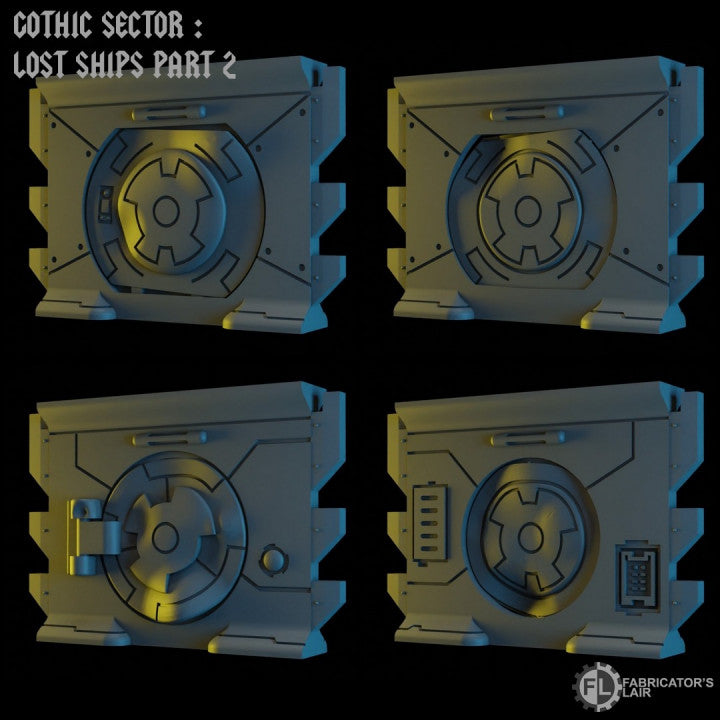 Greater Good Spaceship | Gothic Sector Lost Ships Modular Terrain | Fabricators Lair