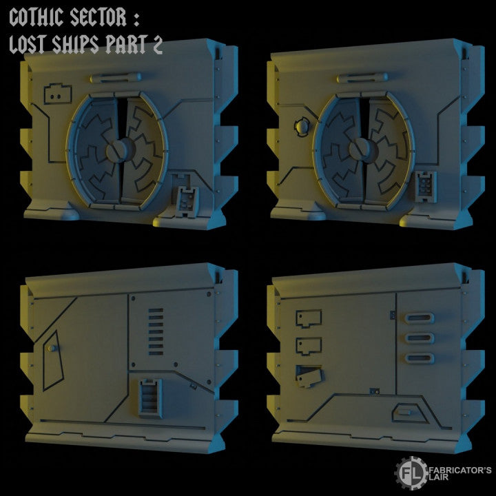 Greater Good Spaceship | Gothic Sector Lost Ships Modular Terrain | Fabricators Lair