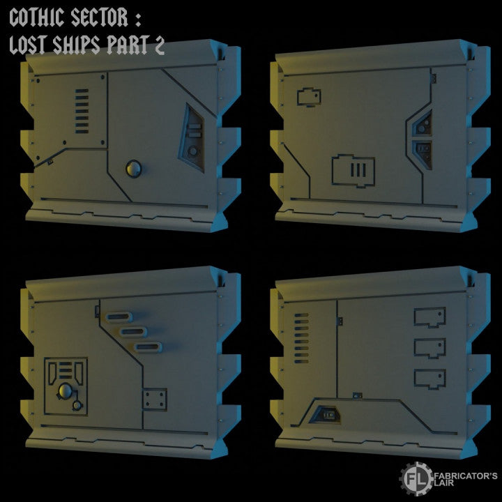 Greater Good Spaceship | Gothic Sector Lost Ships Modular Terrain | Fabricators Lair