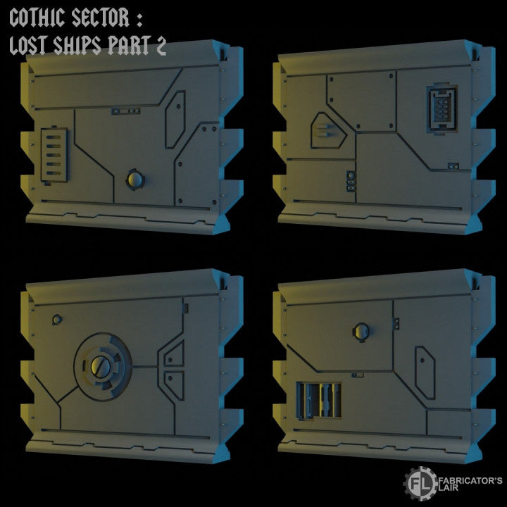 Greater Good Spaceship | Gothic Sector Lost Ships Modular Terrain | Fabricators Lair