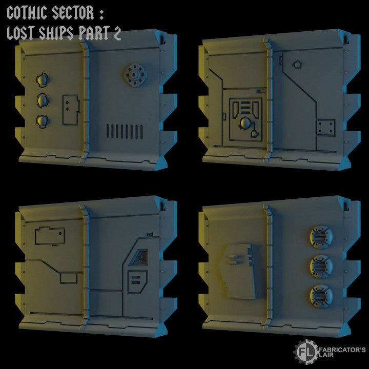 Greater Good Spaceship | Gothic Sector Lost Ships Modular Terrain | Fabricators Lair