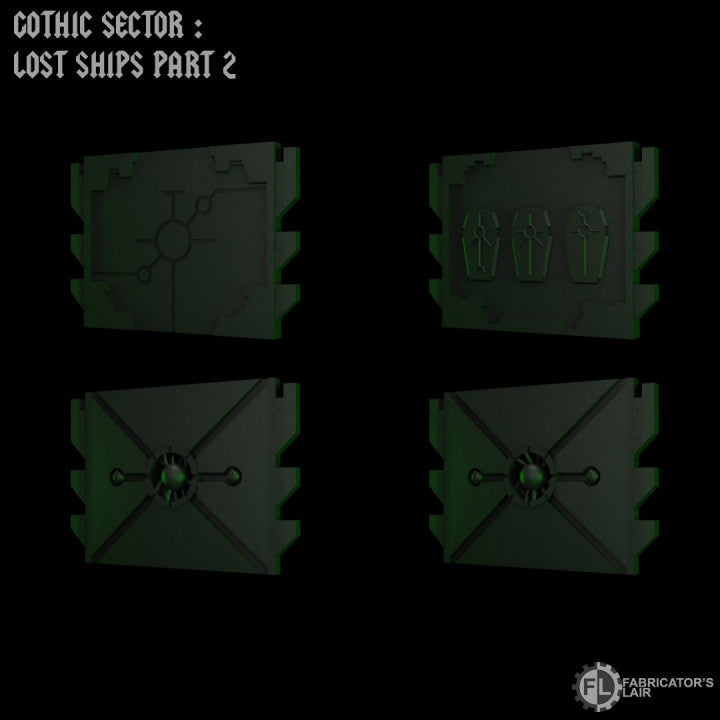 Tombship | Gothic Sector Lost Ships Modular Terrain | Fabricators Lair