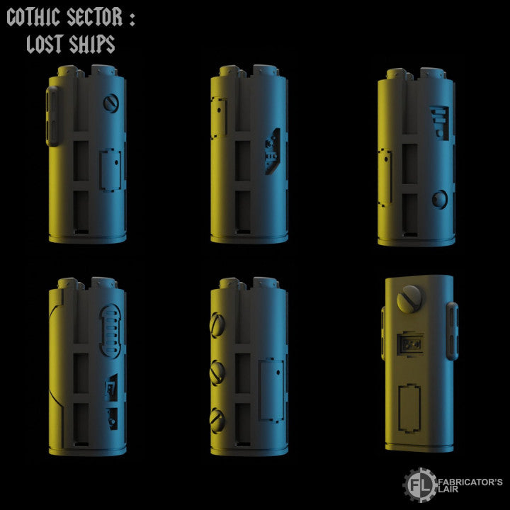 Greater Good Spaceship | Gothic Sector Lost Ships Modular Terrain | Fabricators Lair