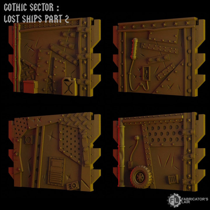 Greenskin Kroozer | Gothic Sector Lost Ships Modular Terrain | Fabricators Lair
