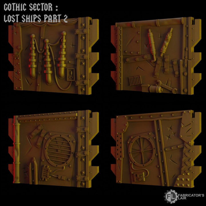 Greenskin Kroozer | Gothic Sector Lost Ships Modular Terrain | Fabricators Lair