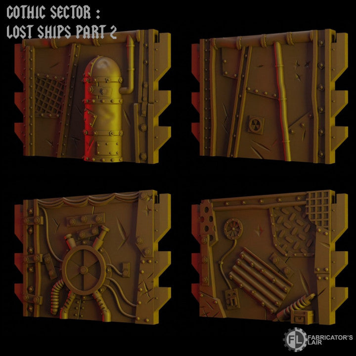 Greenskin Kroozer | Gothic Sector Lost Ships Modular Terrain | Fabricators Lair