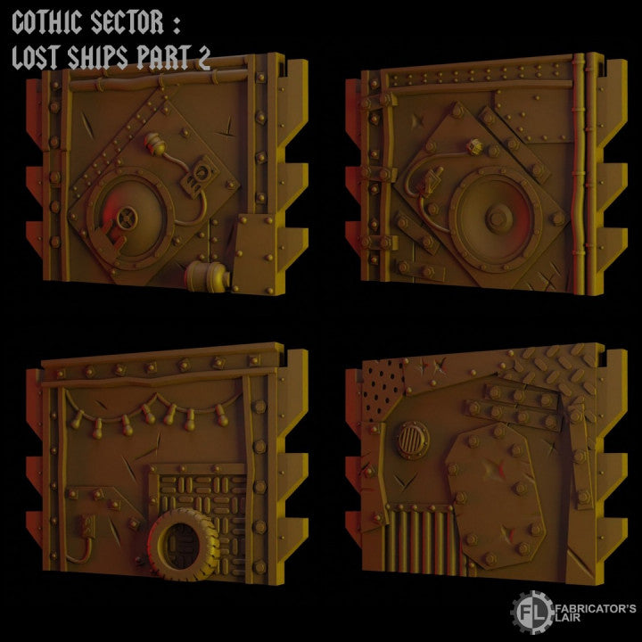 Greenskin Kroozer | Gothic Sector Lost Ships Modular Terrain | Fabricators Lair