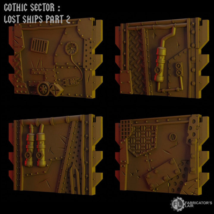 Greenskin Kroozer | Gothic Sector Lost Ships Modular Terrain | Fabricators Lair
