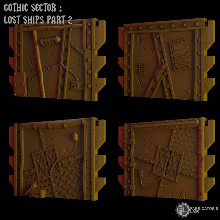 Greenskin Kroozer | Gothic Sector Lost Ships Modular Terrain | Fabricators Lair