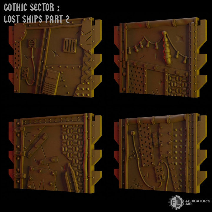 Greenskin Kroozer | Gothic Sector Lost Ships Modular Terrain | Fabricators Lair
