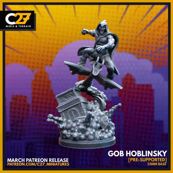 Gob Hoblinsky | Heroes | Sci-Fi Miniature | C27 Studio